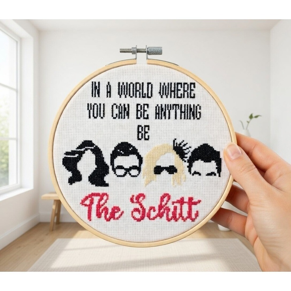 Schitt's Creek - The Schitt's Family - Counted Cross‎ Stitch Pattern Chart